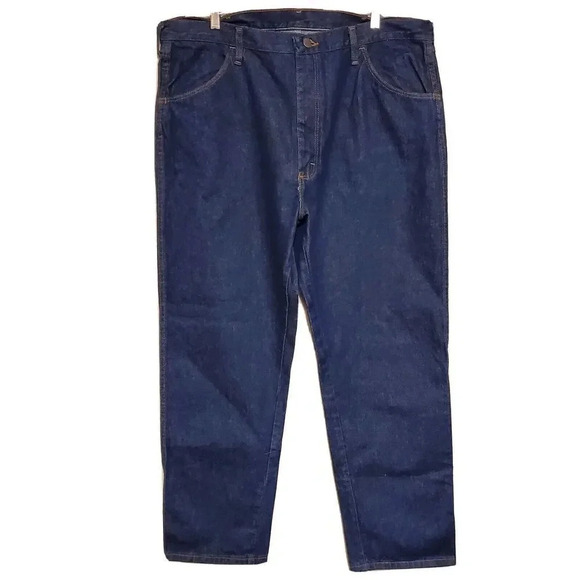 Wrangler Rustler Jeans Mens Regular Fit Bootcut  40 x 30 Denim Western Rodeo - Picture 1 of 4